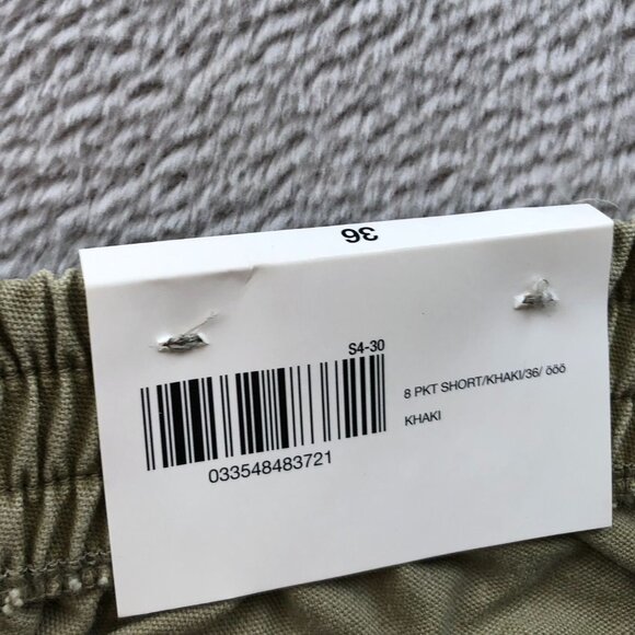 NWT Red Head Mens Cargo Shorts Size 36 Relaxed Fit Khaki Outdoors Utility Casual - Picture 10 of 12